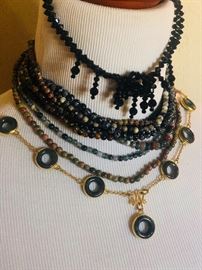 Vintage jade necklaces 