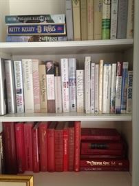 Books of varied subjects