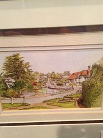 Typical English village 