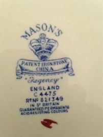  "Regency" plate by Mason's - England