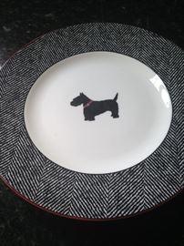 Darling dog plates