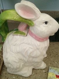 Precious bunny pitcher