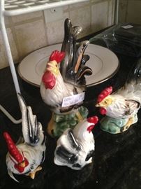 Roosters salt & pepper
