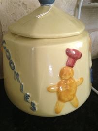 Vintage cookie jar