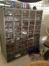 Organizer for screws and nails