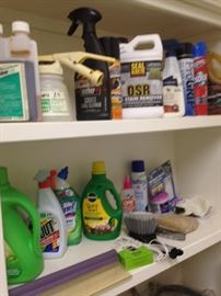 Cleaning and gardening products