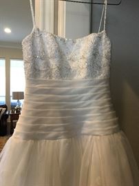 Exceptional consigned dress worn by a Tyler Symphonette (could easily be used as a wedding dress)