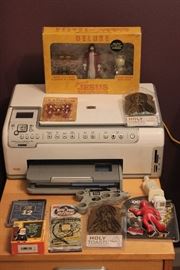 Novelty Items and Printer