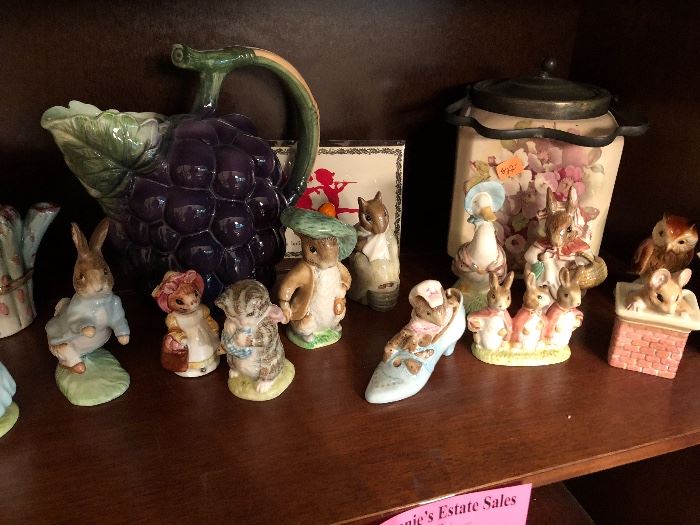 Beatrix Potter figurines