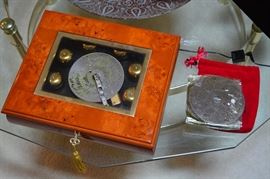 Christmas bells player music box.