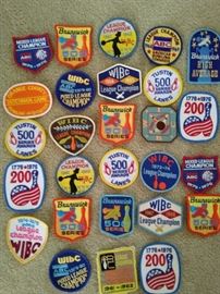 Bowling League Patches