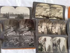 Stereoview Cards large collection