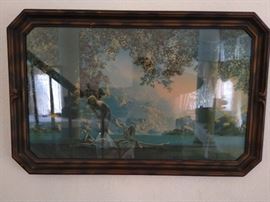 Vintage Maxwell Parish framed print "Daybreak"