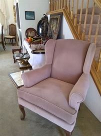 Wingback chair $65