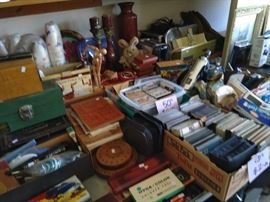 Art and office supplies, CD's