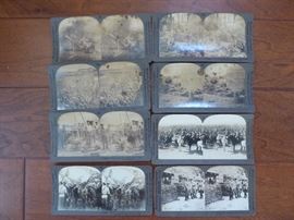 Large collection of stereoviewer cards