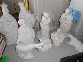 Ceramic Nativity 