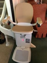 Acorn Curve 180 Stairlift - installed 2016   $950   or BO                          THIS ITEM MAY BE PRE-SOLD - call Diane 313-7188 to see