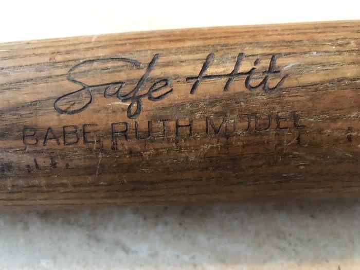 Vintage Hillerich & Bradsby #14 Babe Ruth Model Bat