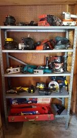 Lots of power tools