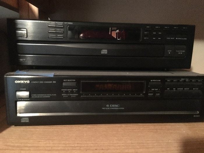 Kenwwod and Onkyo cd players