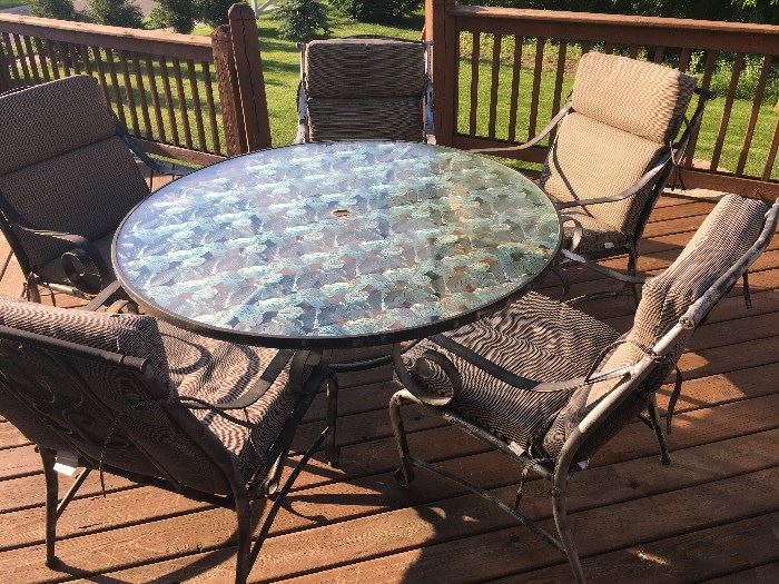 Outdoor patio set