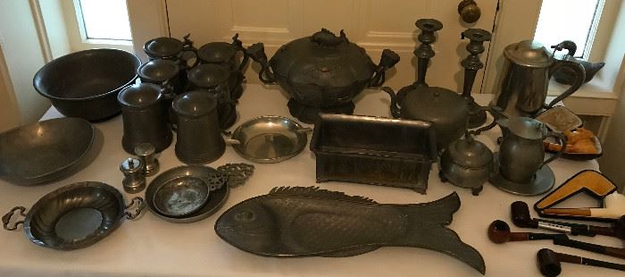 Early Pewter collection