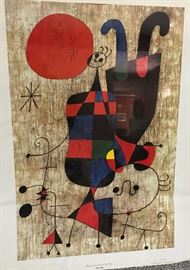 Joan Miro print
