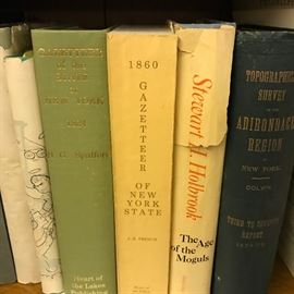 Collection includes regional and New York State books
