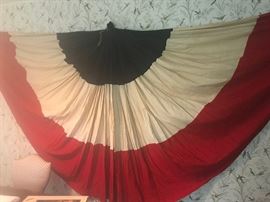 Bunting from 1969 World Series, Shea Stadium, NY Mets beat the Baltimore Orioles