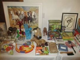 Artwork and miscellaneous household