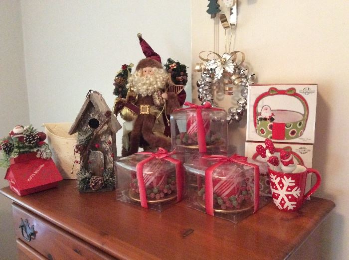 Tons of Christmas vintage and new. Lots of collectible Christmas 