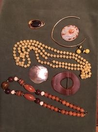 Tons and tons of jewelry, new and vintage. 