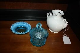 Fenton Blue Glass