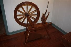 Antique Spinning Wheel