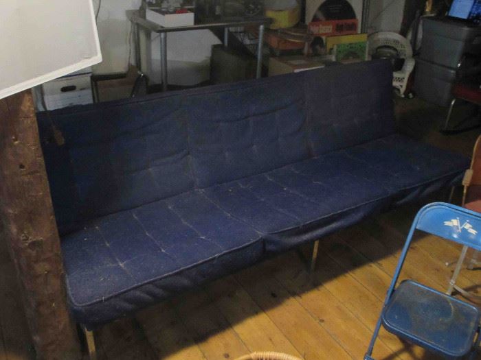 Couch blue modern