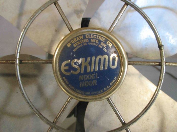 Fan eskimo front label