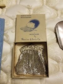 Whiting and Davis bag in original box