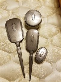 Sterling Silver Dresser set