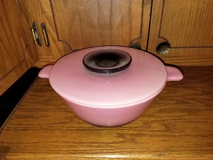 Vintage Hall pottery cookware