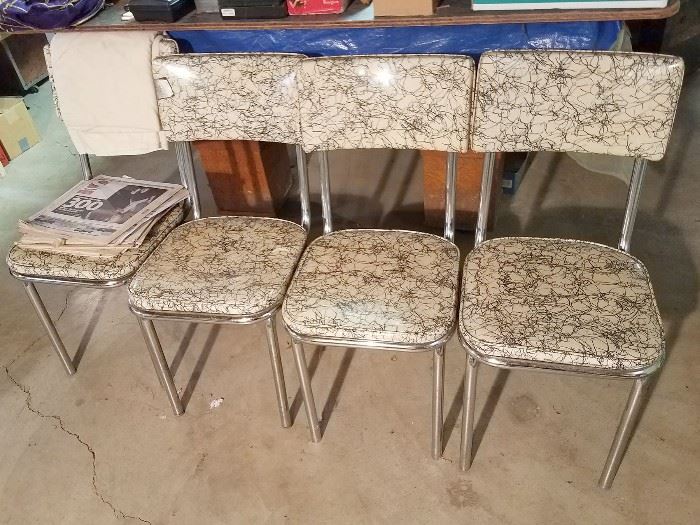 Retro kitchen chairs