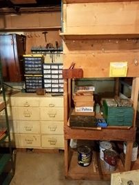 Tool cabinets and shelving...