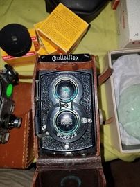 Vintage Rolleiflex camera