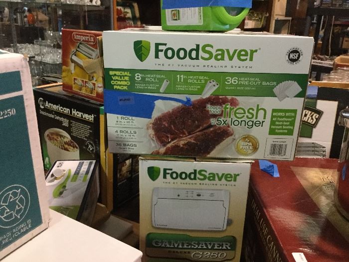 FoodSaver and accessories 