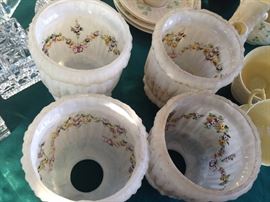 Hand Painted Chandelier Shades