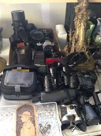 Cameras, Binoculars