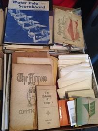 Ephemera, The Arrow Year Books (Ridgewood)