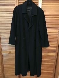 Saks 5th Avenue 100% Cashmere Trench Coat
