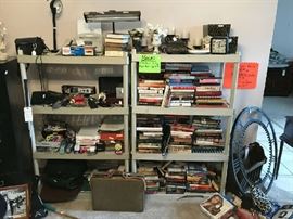 Books, DVDs & CDs, Home Office items