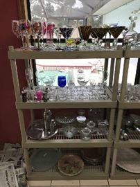 Lolita glassware, misc kitchen & stemware